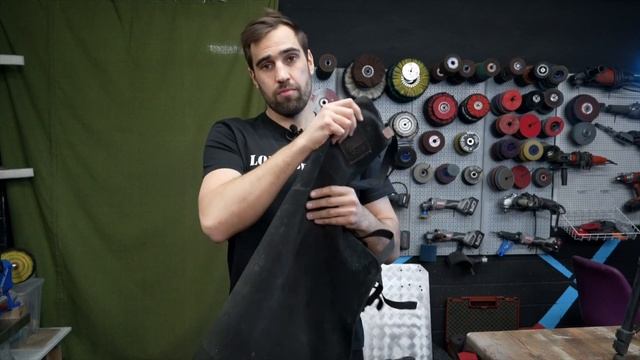 Лучшая спецодежда для шлифовщика. Кожаный фартук сварщика. смотреть онлайн