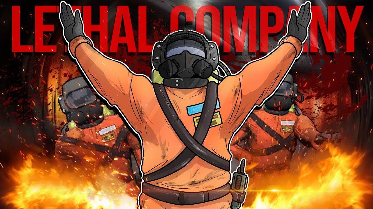 Lethal company 34r. Lethal Company обложка стим. Летал Компани игра. Летал Компани стим. Картинки игры Lethal Company.