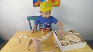 ★Строим деревянный дом для игрушек и машинок★Обзор конструктора Лесовичек★