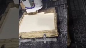 Фрезеровка мастер модели из высокоплотного ППУ