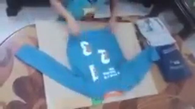Как научить ребенка складывать вещи!
