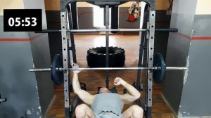 жим лёжа 100 кг на 100 раз. Лучшее время