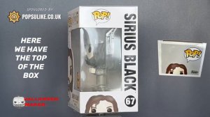 Sirius Black Prisoner Of Azkaban Chase Funko Pop! Vinyl Harry Potter Limited Edition Exclusive