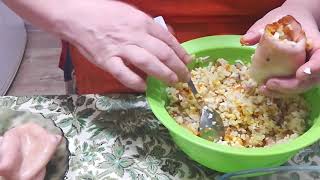 КАЛЬМАРЫ ФАРШИРОВАННЫЕ РИСОМ В ДУХОВКЕ.
