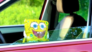 SpongeBob SquarePants stolen car. Ride on power wheels.