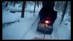 Снегоход Тайга Варяг 550 по путику. Русская механика