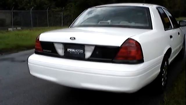 2003 FORD CROWN VICTORIA POLICE INTERCEPTOR 106K MILES - XPECIAL MOTORS - OVERALL VIEW смотреть онлайн