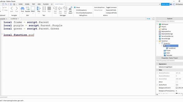 Roblox Studio Tutorial: Starting Menu смотреть онлайн