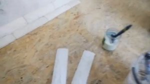 Укладка гипсовой плитки без крестиков. Часть1.