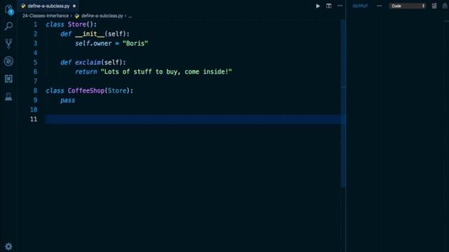 Python Programming Tutorial # 196 | How to define a subClass In Python Class | Python Class