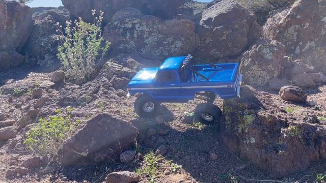 Traxxas TRX4 High Trail Ford F150 ‘79 Ranger Full Size 10 scale смотреть онлайн