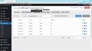 สอนทำตารางใน Wordpress แบบ Ninja ?✧