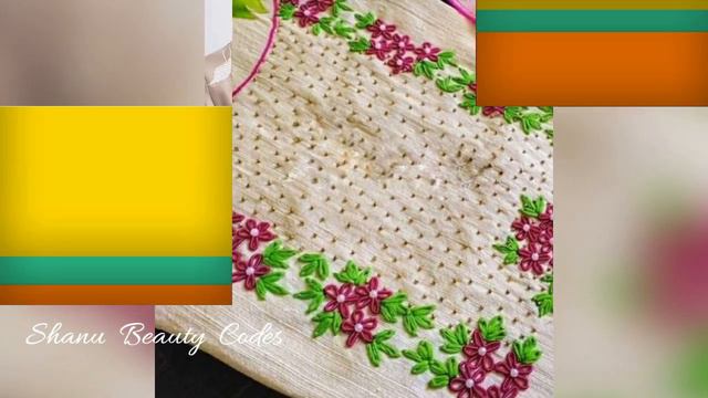 Suits front neck embroidery designs || kameez embroidery designs || kurti neck designs смотреть онлайн