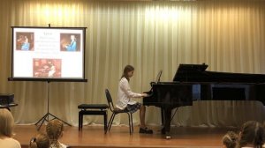 В. Моцарт Ария соль минор. Исполняет Столярова Ева 4 класс