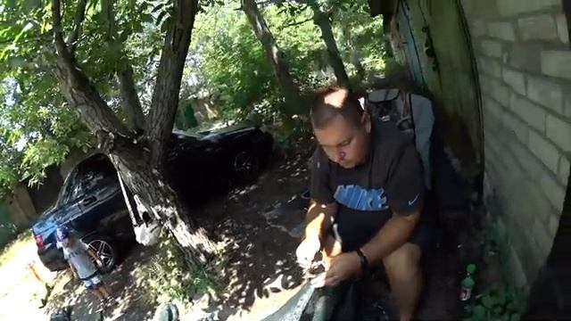 Затеняющая сетка для навеса. Приводим в порядок сетку. смотреть онлайн