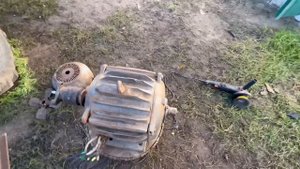 Саморобний генератор на 220V від трактора KENTAVR 404, homemade 220 volt generator
