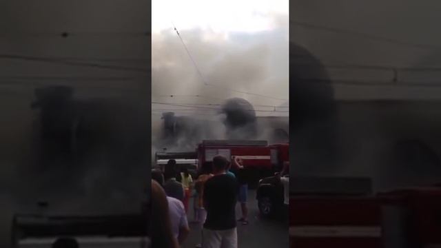 Пожар в Алматы, ТЦ Silkway, 10 августа, 2015