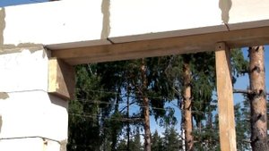 Перемычки над проемами в стенах из газобетона - конструктивные решения HD1280 720