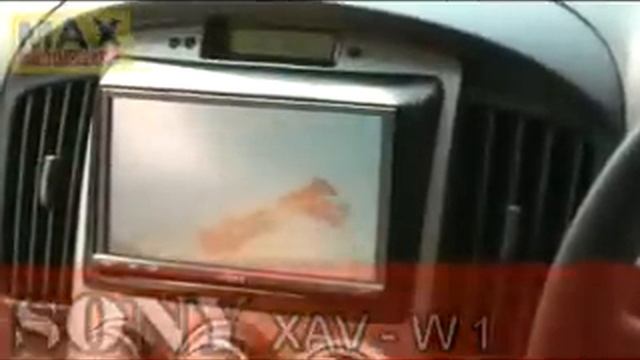 SONY XAV-W1 and 10" Roof Mounted Monitor in HYUNDAI H-1 смотреть онлайн