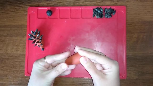 Видео - урок для детей раннего возраста. Лепим ёжика ? смотреть онлайн