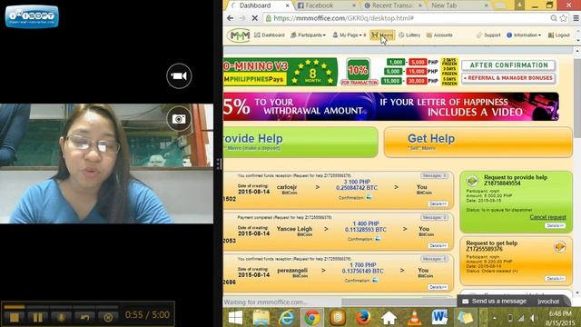 Help MMM Global (08.15.2015) Php 6,200.00 смотреть онлайн