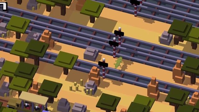 Crossy Road Pecking Order - 51922 HIGH speed gator ? jumping ??