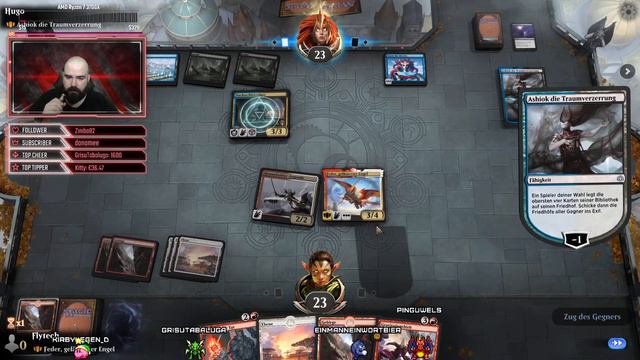 MTG Brawl - Feder, geläuterter Engel vs Ashiok die Traumverzerrung (Sieg) смотреть онлайн