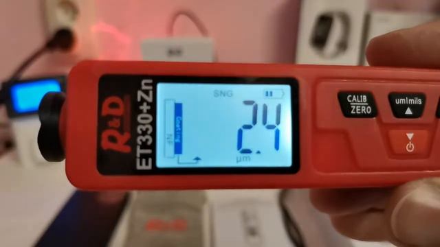 Толщиномер, измеритель толщины покрытия R & D ET330 + ZN смотреть онлайн