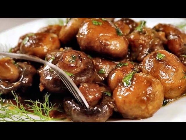 Простая закуска из шампиньонов смотреть онлайн