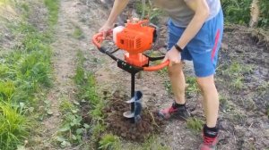 Бензобур KASKAD AG-520, AG-520,2.5 кВт 52см3, посадка 20мм