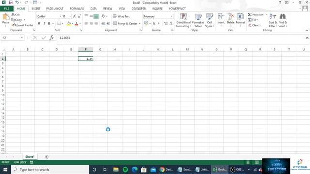 Excel: How to Change Decimal Places -Number Formatting|How to fix decimal places in excel|CTTUTORIA