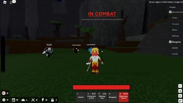 BECOMING RENGOKU IN ROBLOX ROGUE DEMON | Twin Coders смотреть онлайн