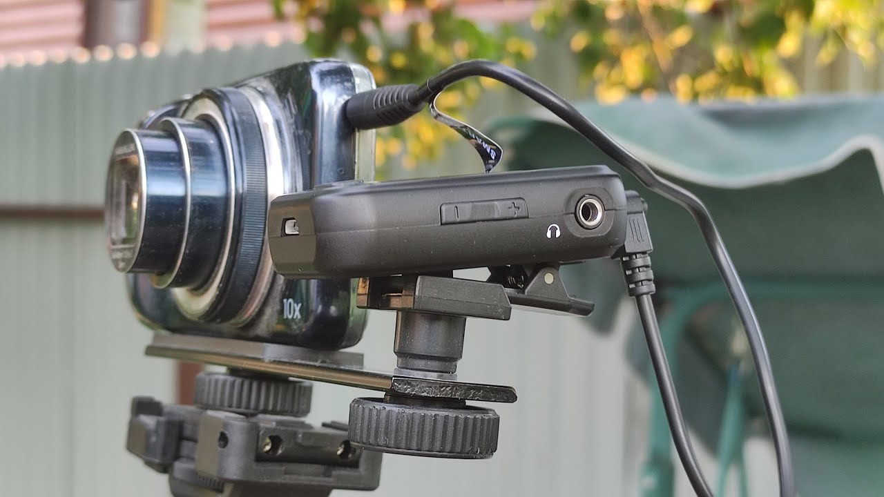 Беспроводная микрофонная система для камеры и телефона Kimafun KM-G10 Wireless Microphone System