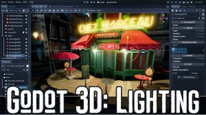 Godot 4 Туториал: Освещение и тени, Global Illumination, World Environment.
