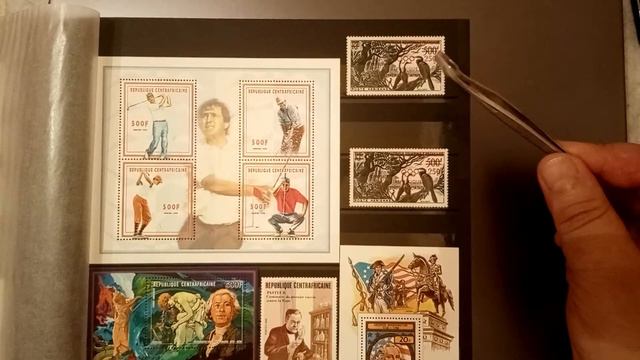 Обзор марок Центральной Африки. Часть 1. смотреть онлайн