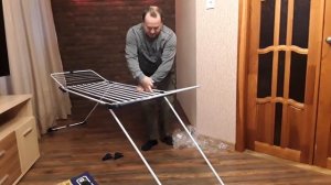 Распаковка — Сушилка для белья Gimi Dinamik 30