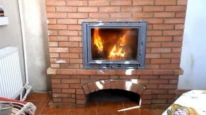 Кирпичная печь с водяным контуром для отопления дома