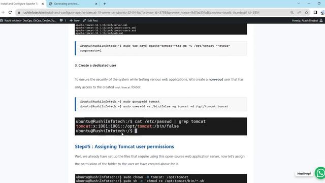 Install and Configure Apache Tomcat 10 on Ubuntu 22.04 LTS | Download Latest Tomcat on Ubuntu 22.04 смотреть онлайн