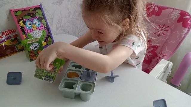 Готовим ФРУКТОВЫЙ лёд! ZlataTV смотреть онлайн