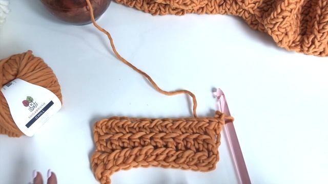 Hello Harvest! Easy crochet chunky blanket - Beginner Friendly смотреть онлайн