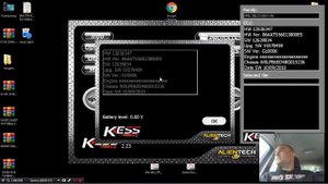 Считать прошивку Astra J блок управления E83 с помощью KESS