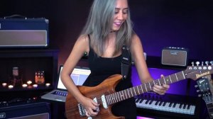 Lari Basilio plays Joe Satriani's  All For Love