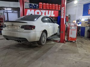 Замена масла в акпп BMW 3 E92 Gm 6l45