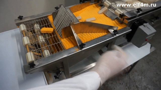 Котлетный автомат + аппарат панировки для производства котлет. Форма 