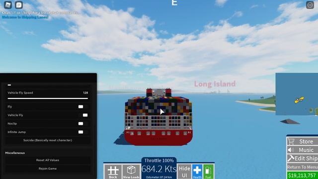 shipping lanes script/gui pastebin 2021