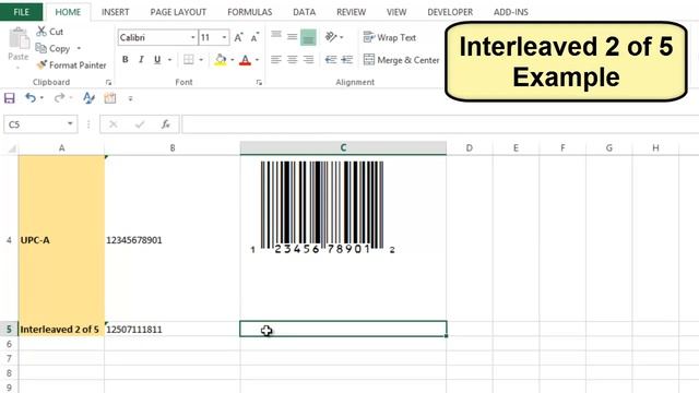 How to Create #Barcodes-in-Microsoft-Excel 2013 смотреть онлайн