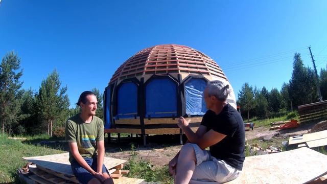 #1 Из первых уст. Отзыв о строительстве купольного дома в Казани. смотреть онлайн