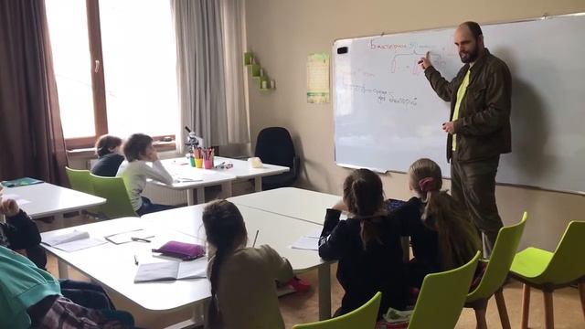 Урок "Окружающего мира" в 3 классе. Тема "Бактерии". смотреть онлайн