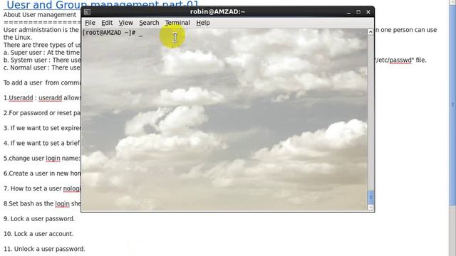 Configuration User and Group management part-01 in Linux by Amzadit.net смотреть онлайн
