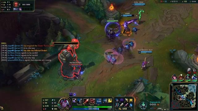 DOES VARUS XERATH DUO BOT LANE ACTUALLY WORK? (UNLIMITED POKE) - League of Legends смотреть онлайн